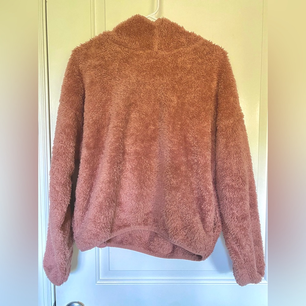 Forever 21 Fuzzy Sweater- Pink
